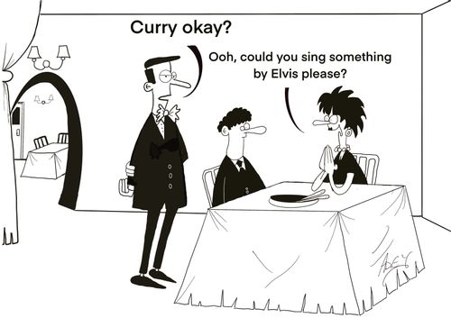 "Curry okay?"