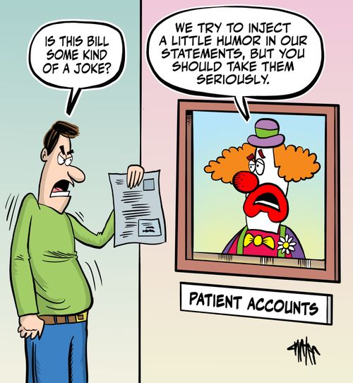 "We try to inject a little humor in our statements, but you should take them seriously."
