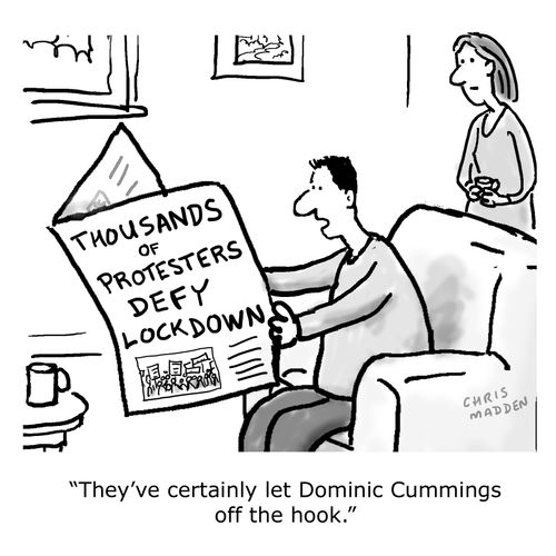 "They've certainly let Dominic Cummings off the hook."
