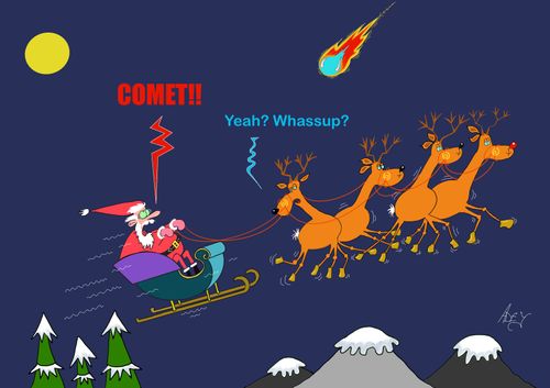 Xmas comet