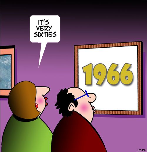 "It's very sixties."