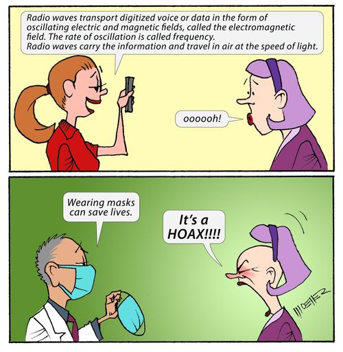 "It's a hoax!!!!"