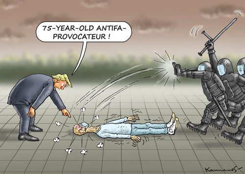 "75-year-old Antifa-provacteur!"