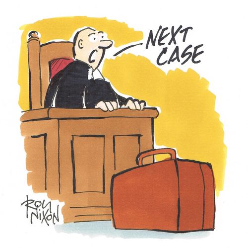 "Next Case."