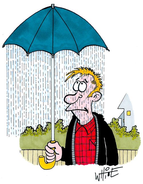 Rainy umbrella...