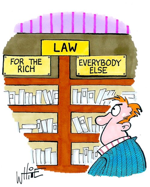 Law for the rich 