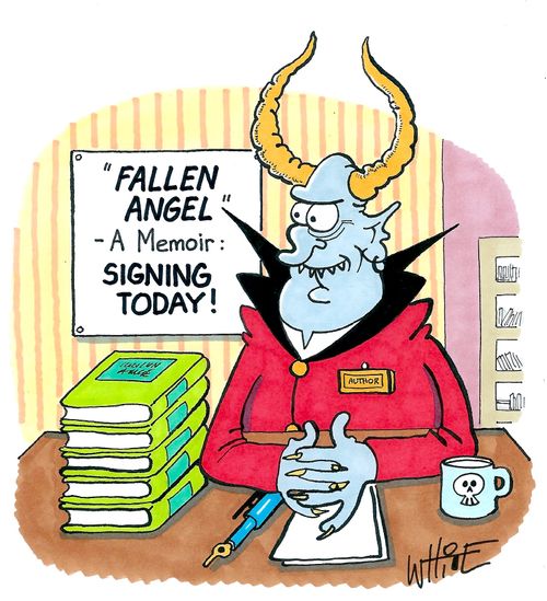 "Fallen angel" - A memoir: signing today