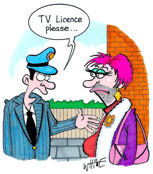 "TV licence please..."