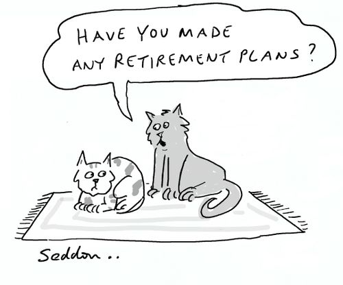"Have you made any retirement plans?"