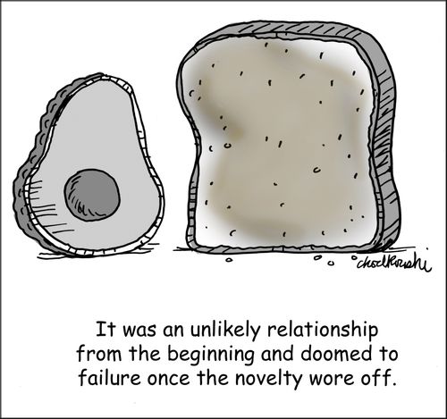 It was an unlikely relationship from the beginning and doomed to failure once the novelty wore off."