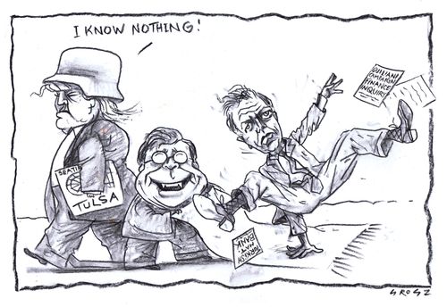 "I know nothing!"