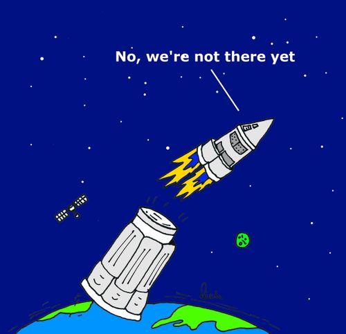 "No, we're not there yet."