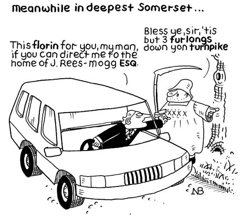 Meanwhile in deepest Somerset...