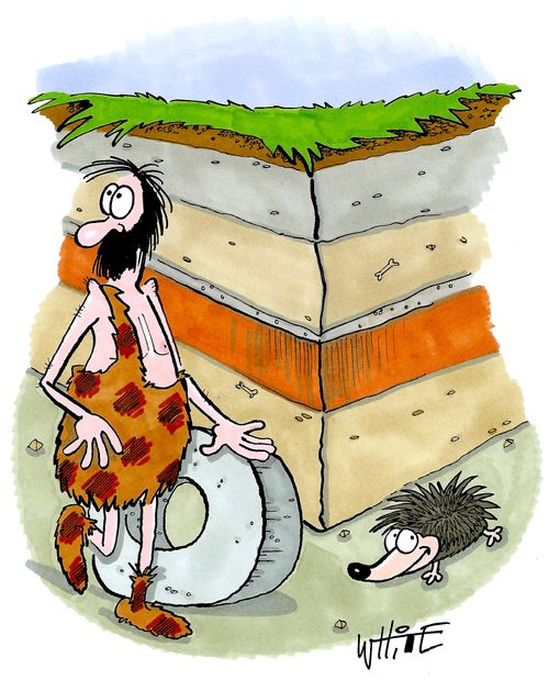 Stoneage man vs hedgehog...