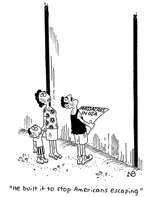 "He built it to stop Americans escaping."