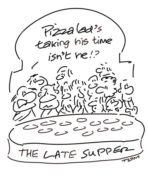 The late supper