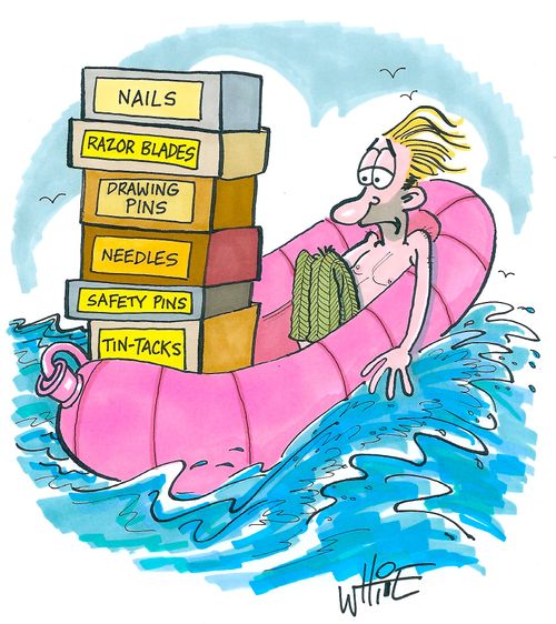 Dangerous dinghy...