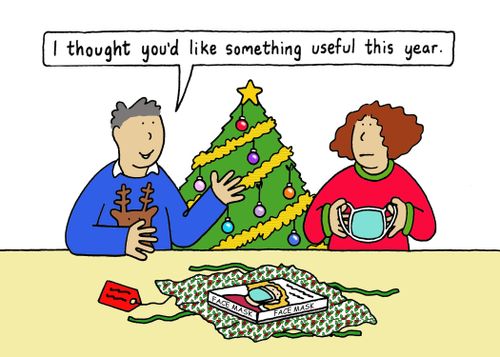 "I thought you'd like something useful this year."