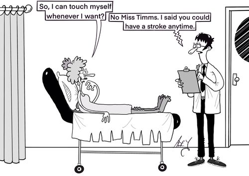 "So, I can touch myself whenever I want?"