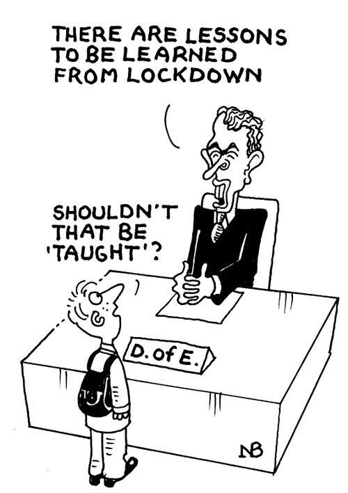 There are lessons to be learned from lockdown