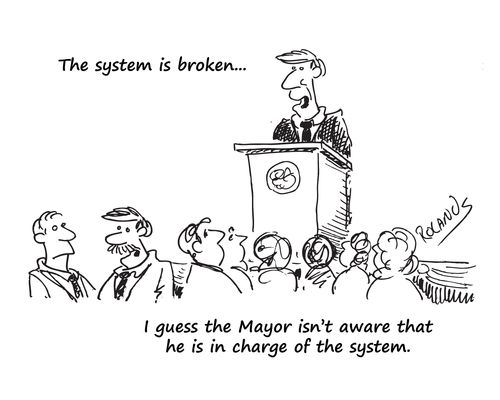 "The system is broken..."