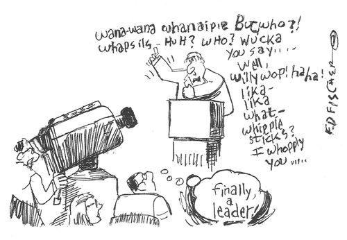 Finally, a leader!