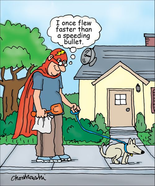 I once flew faster than a speeding bullet