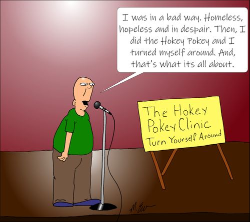 The Hokey Pokey clinic: turn yourself around