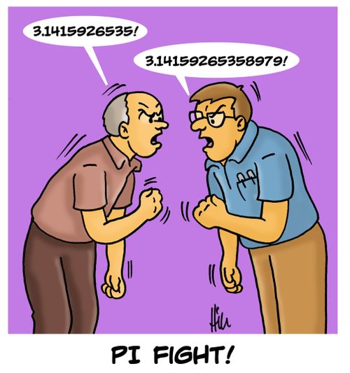 Pi fight!