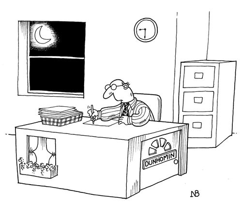 Long day at the office