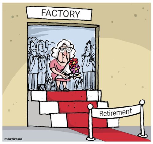 Retirement day