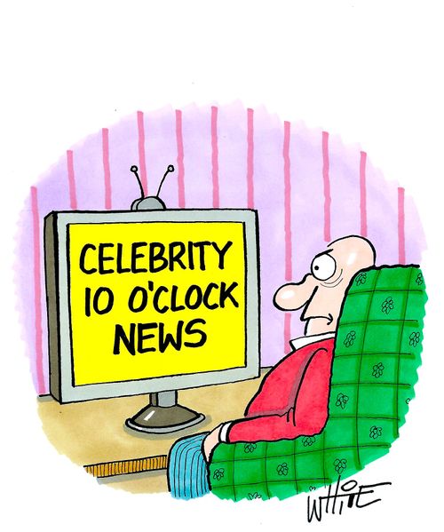 Celebrity 10 o'clock news...