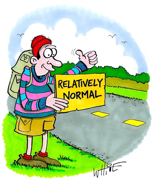 Relatively normal