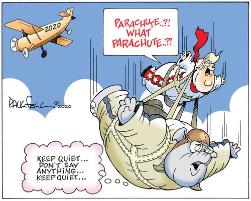 Parachute..?! What parachute..?!