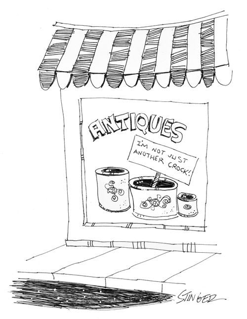 Antiques: I'm not just another crock!