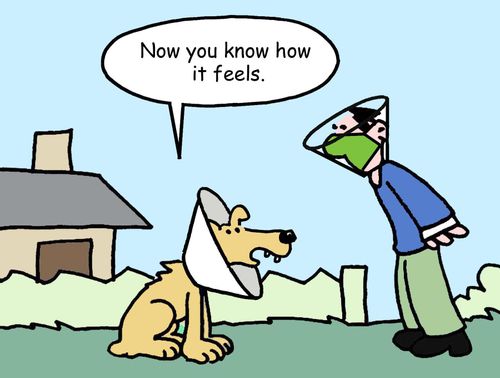 "Now you know how it feels."