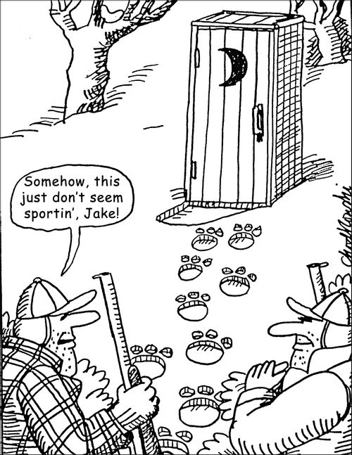 "Somehow, this just don't seem sportin', Jake."