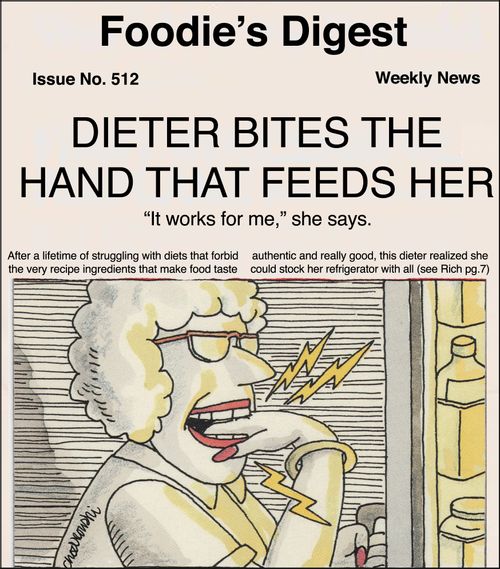 Dieter bites the hand that feeds her