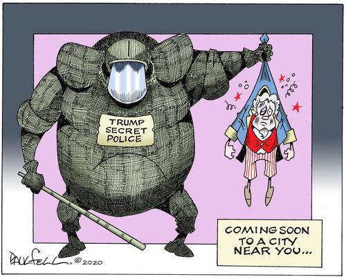 Trump secret police