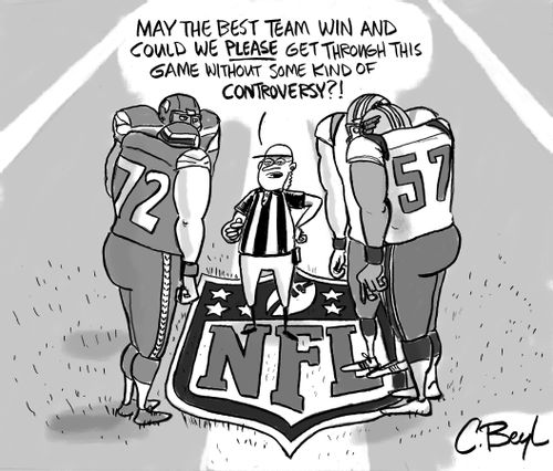 "May the best team win and could we please get through this game without some kind of controversy?"
