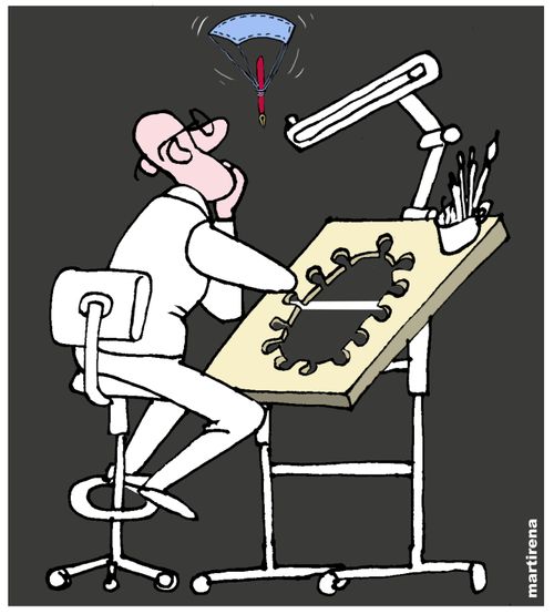 Coronavirus and cartoonists