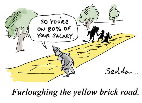 Furloughing the yellow brick road.