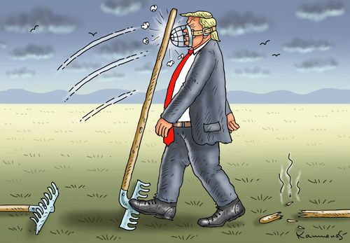 Why Trump wears a mask now