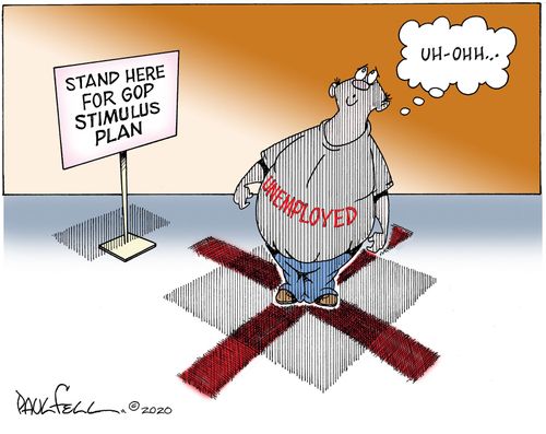 Stand here for GOP stimulus plan