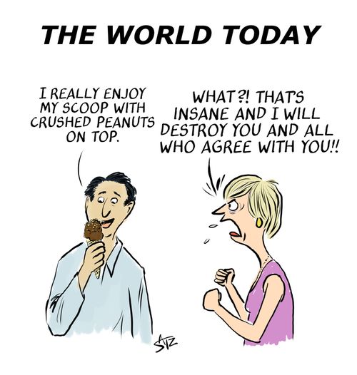 The world today