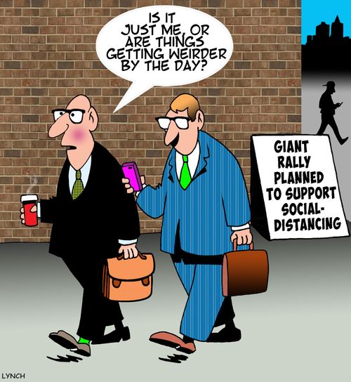Giant rally planned to support social-distancing.