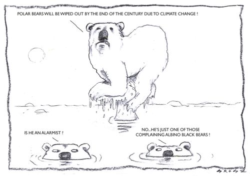 "Polar bears will be wiped out by the end of the century due to climate change!"