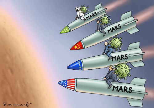 Mars missions 2020