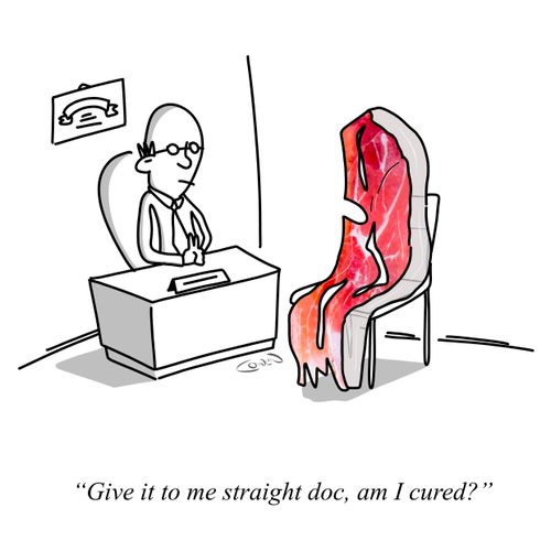 "Give it to me straight doc, am I cured?"
