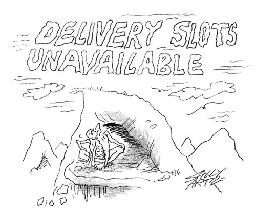 Delivery slots unavailable
